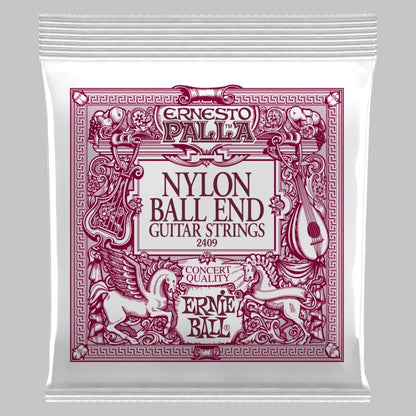 Cuerdas para guitarra clásica marca Ernie Ball, con borla, tensión media