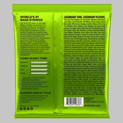 Cuerdas para bajo eléctrico de 5 cuerdas marca Ernie Ball, calibre 45-130