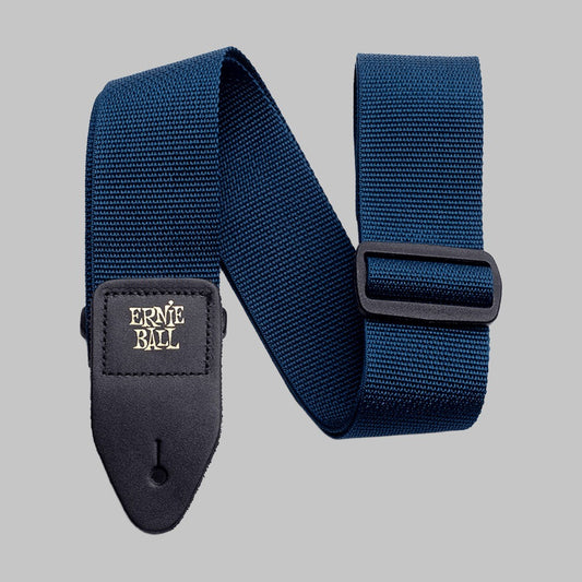 Cincho para guitarra, bajo y regionales marca Ernie Ball serie Polypro, color azul