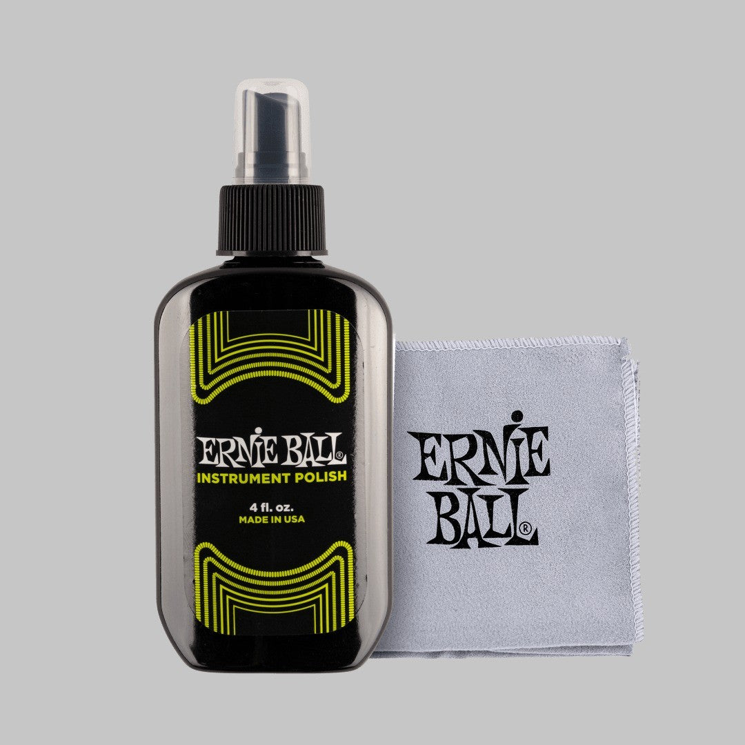 Limpiador y pulidor para instrumentos de cuerda marca Ernie Ball