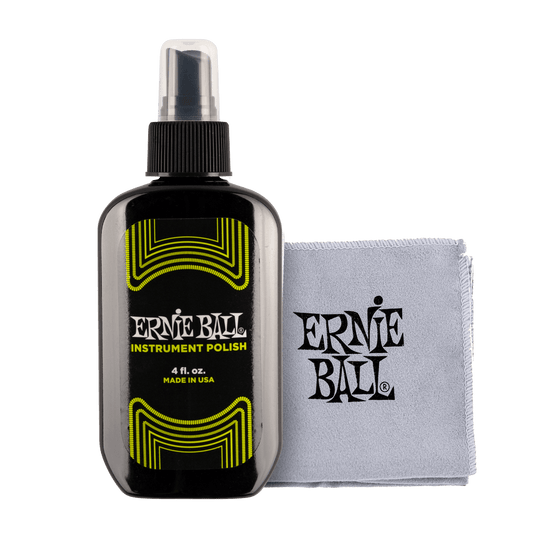 Limpiador y pulidor para instrumentos de cuerda marca Ernie Ball