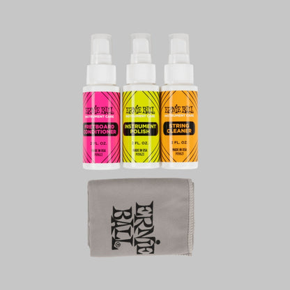 Limpiador y pulidor para instrumentos de cuerda marca Ernie Ball
