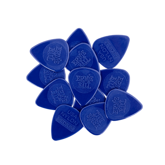 Púa para instrumentos de cuerda marca Ernie Ball serie Nylon Picks, calibre 0.72 mm