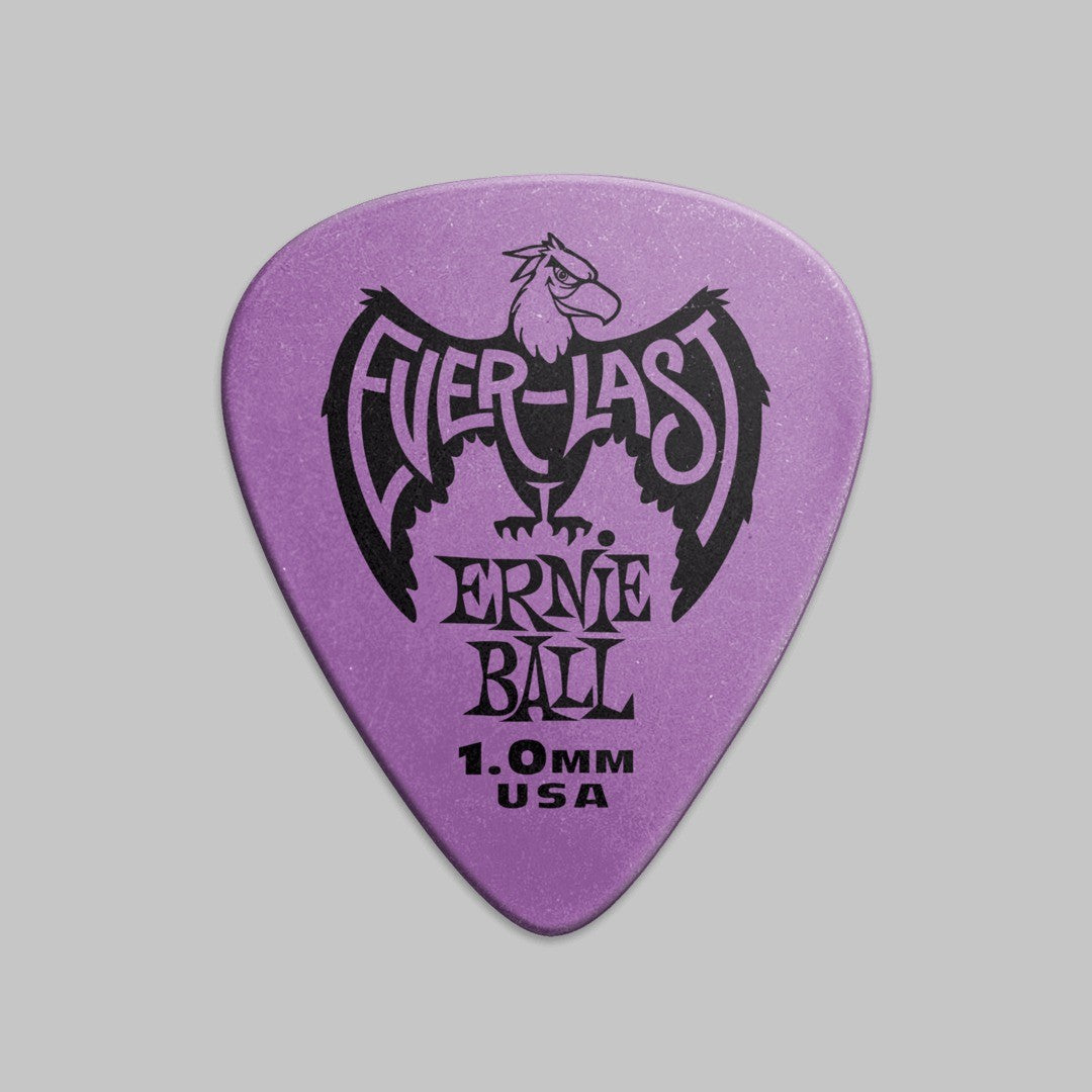 Púa marca Ernie Ball, material derlin, calibre 1.0 mm