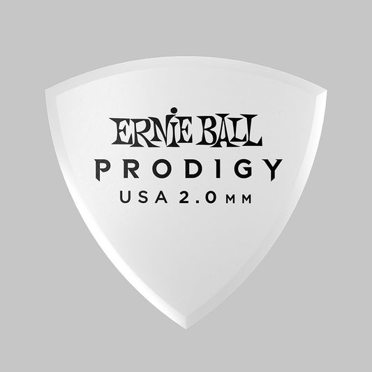 Púa marca Ernie Ball, material derlin, calibre 2.0 mm
