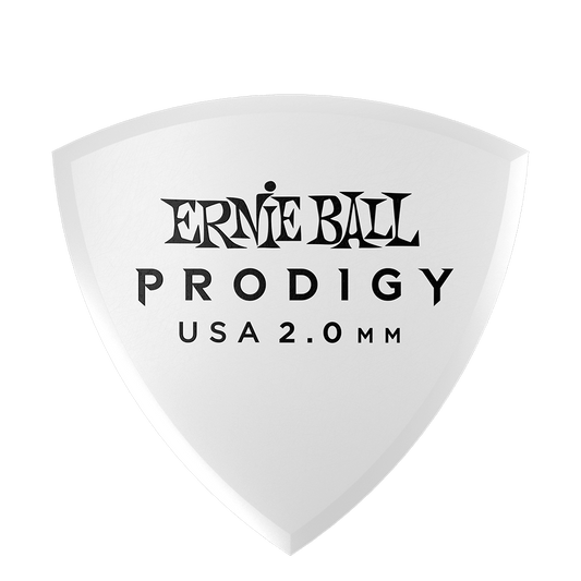Púa para instrumentos de cuerda marca Ernie Ball serie Prodigy, calibre 2.0 mm