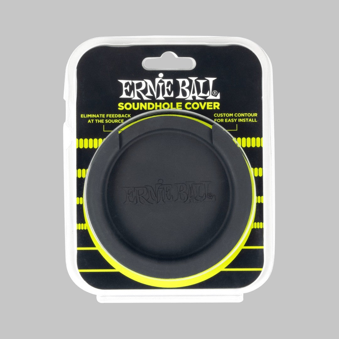 Tapaboca para guitarra marca Ernie Ball, color negro