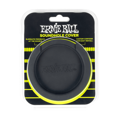 Tapaboca para guitarra marca Ernie Ball, color negro