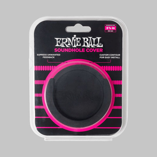 Tapaboca para guitarra marca Ernie Ball, color negro