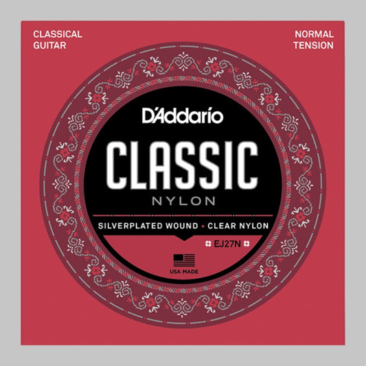 Cuerdas para guitarra clásica marca Daddario, tensión media