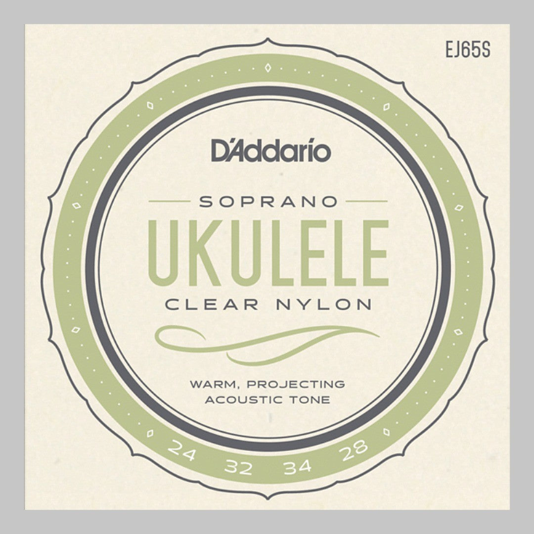 Cuerdas para ukelele soprano marca Daddario