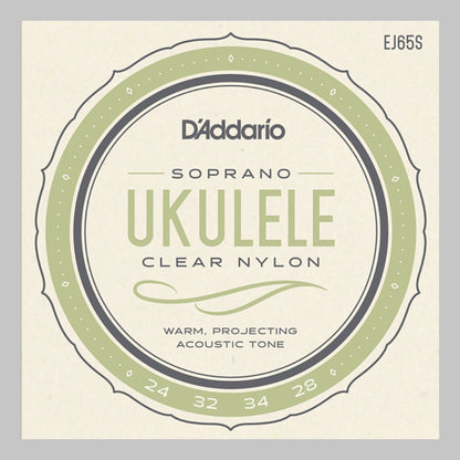 Cuerdas para ukelele soprano marca Daddario