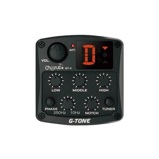 Micrófono preamplificador activo de 3 bandas para guitarra marca Cherub