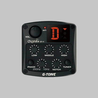 Micrófono preamplificador activo de 3 bandas para guitarra marca Cherub