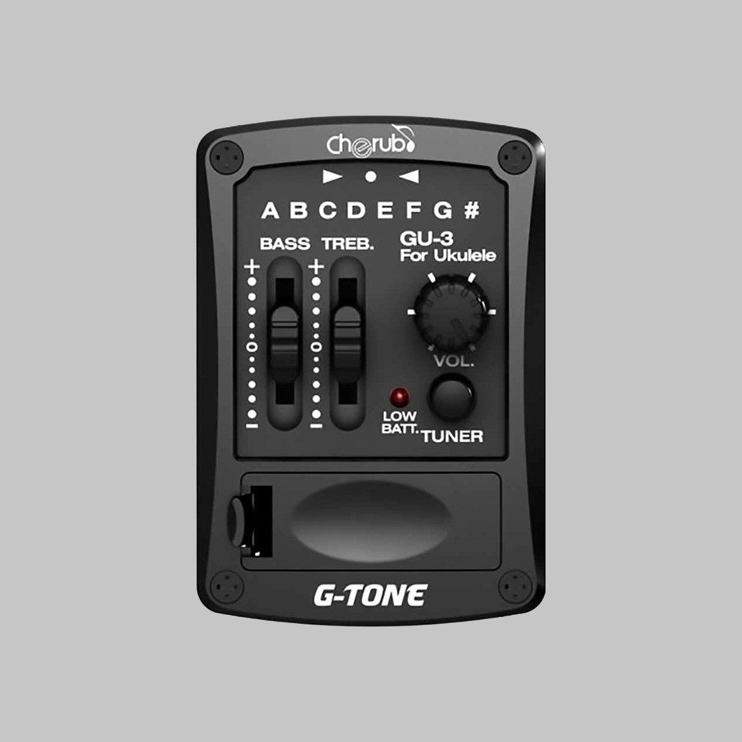Micrófono preamplificador activo de 2 bandas para ukelele y charango marca Cherub