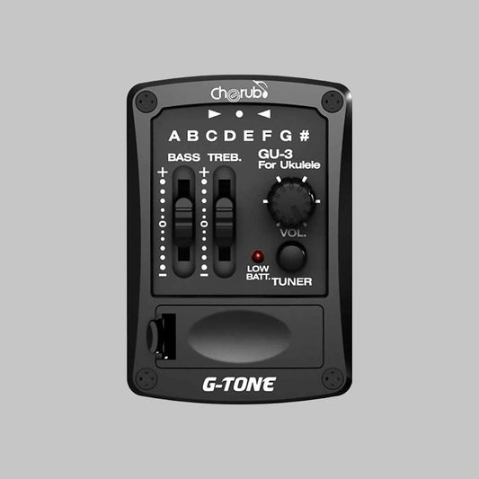 Micrófono preamplificador activo de 2 bandas para ukelele y charango marca Cherub