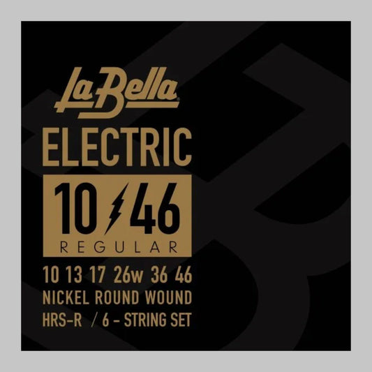 Cuerdas para guitarra eléctrica marca La Bella, calibre 10-46