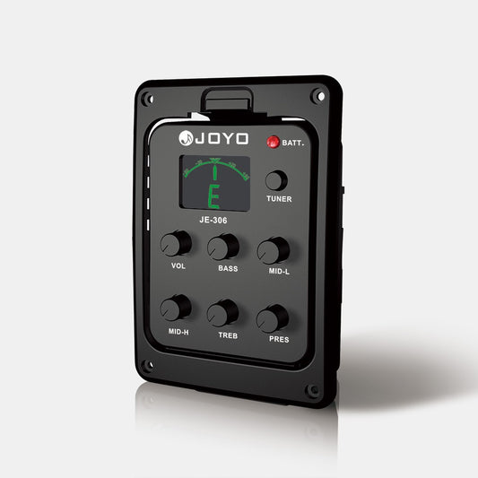 Micrófono preamplificador activo de 5 bandas para guitarra marca Joyo