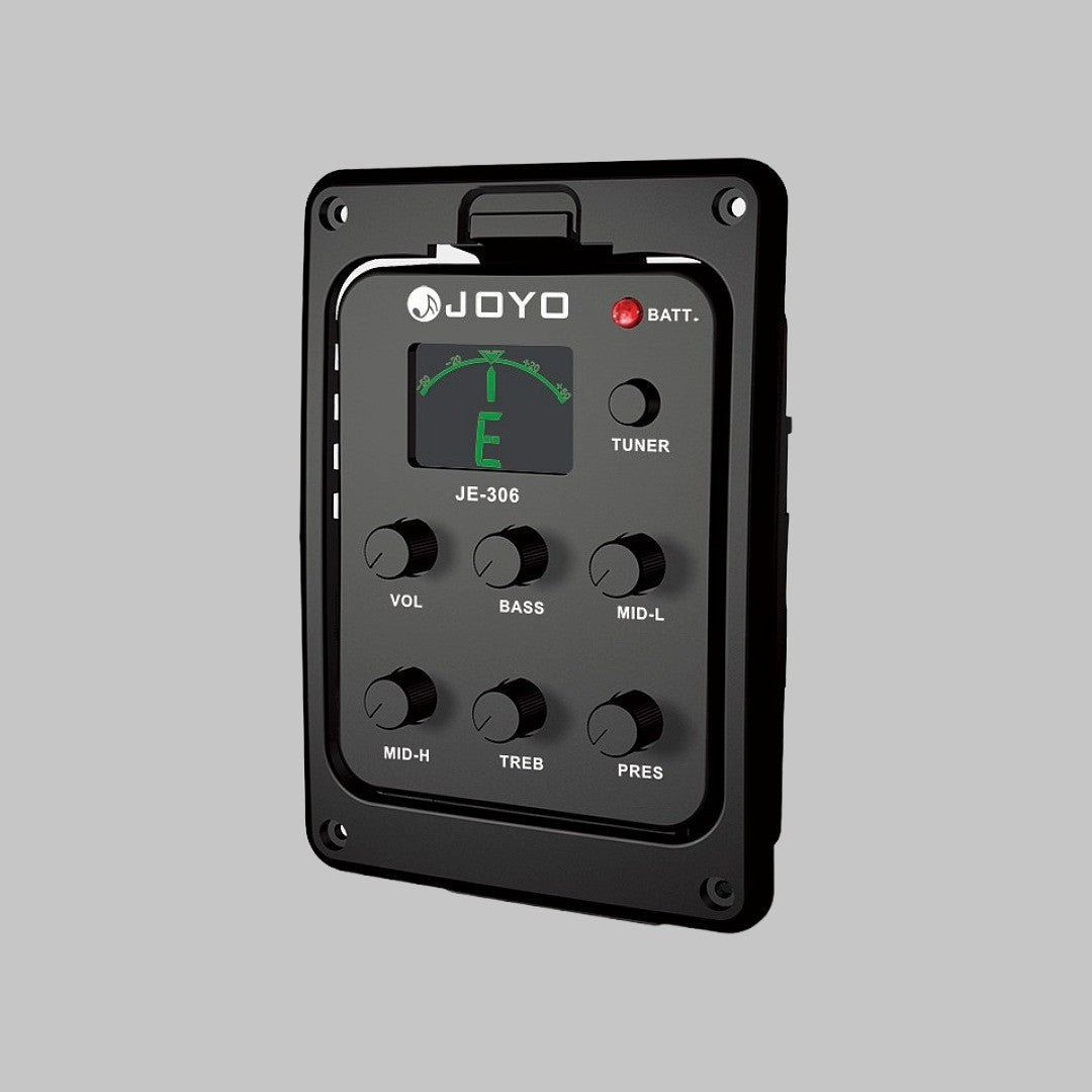 Micrófono preamplificador activo de 5 bandas para guitarra marca Joyo