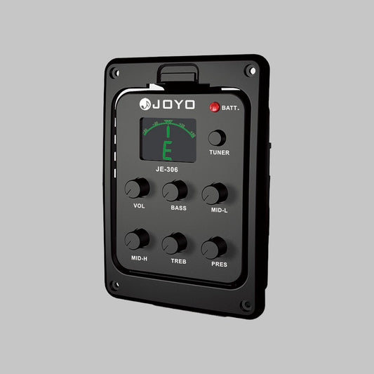 Micrófono preamplificador activo de 5 bandas para guitarra marca Joyo