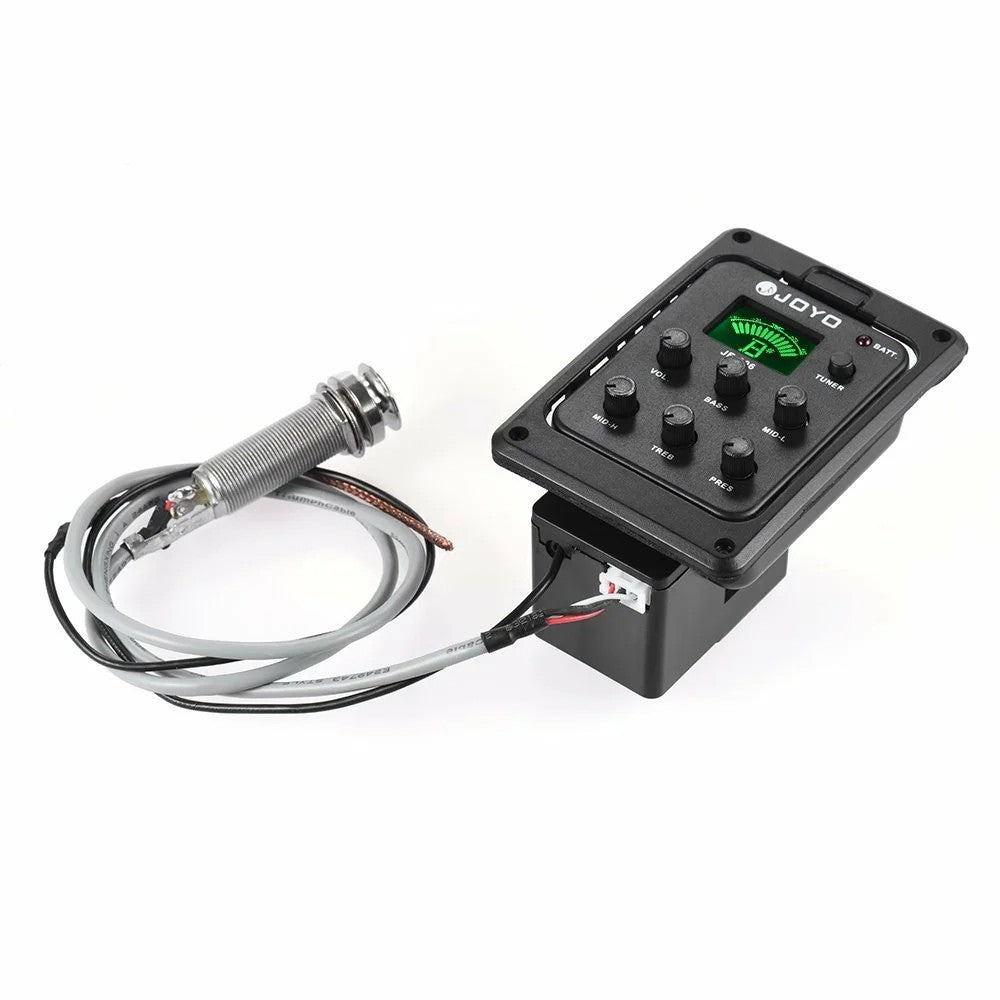 Micrófono preamplificador activo de 5 bandas para guitarra marca Joyo