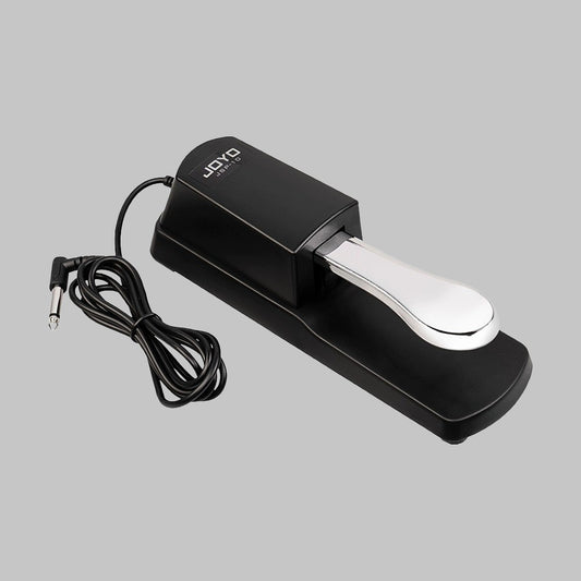 Pedal de sostenido tipo piano para teclado electrónico marca Joyo