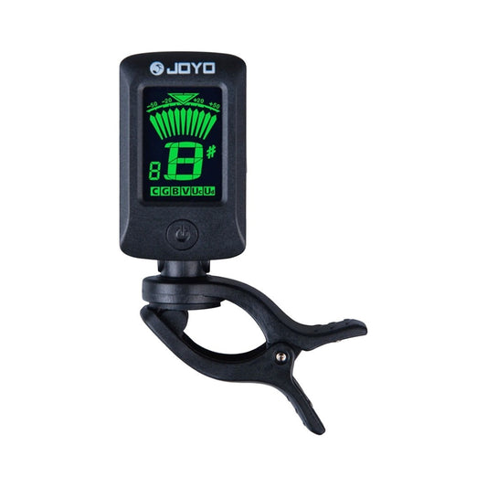 Afinador de clip para instrumentos de cuerda marca Joyo