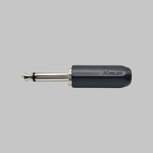 Conector 1/4, mono, niquelado, marca Kirlin