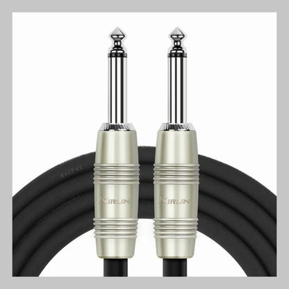 Cable 1/4 a 1/4, mono, calibre 20, largo 2 mt, marca Kirlin