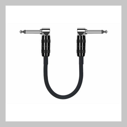 Cable 1/4 a 1/4, mono, calibre 20, largo 15 cm, marca Kirlin