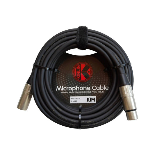Cable para micrófono de XLR m a XLR h, calibre 24, largo 10 mt, marca Kirlin