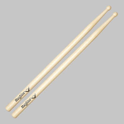 Baquetas para caja de golpe seco marca Vater, madera hickory, punta de madera