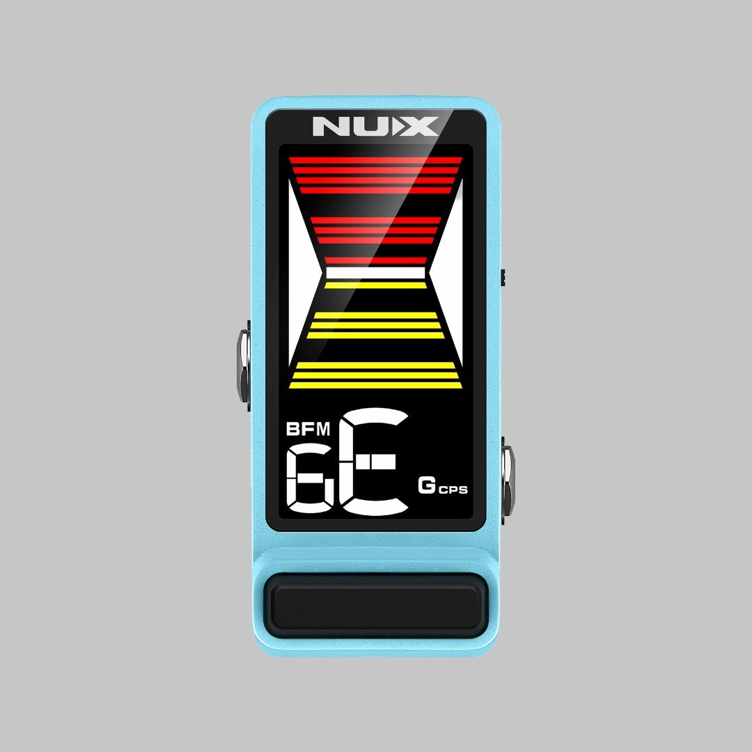Afinador de pedal marca Nux