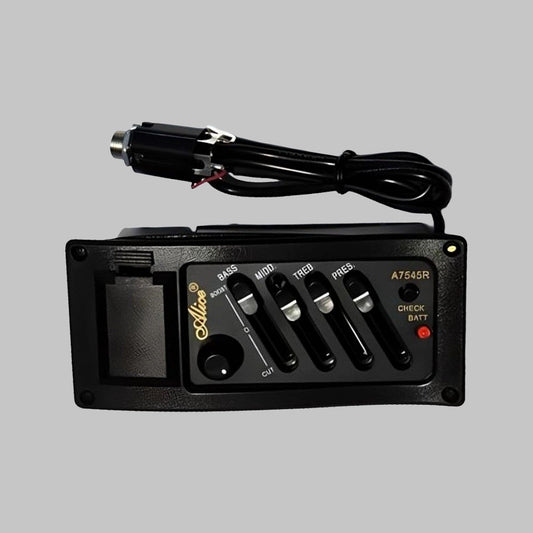 Micrófono preamplificador activo de 4 bandas para guitarra marca Alice
