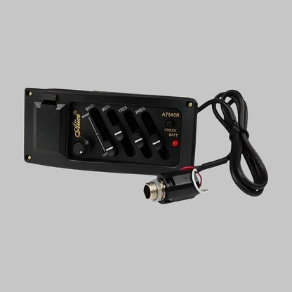 Micrófono preamplificador activo de 4 bandas para guitarra marca Alice