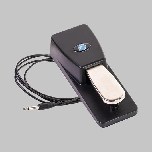 Pedal de sostenido tipo piano para teclado electrónico marca Quik Lok