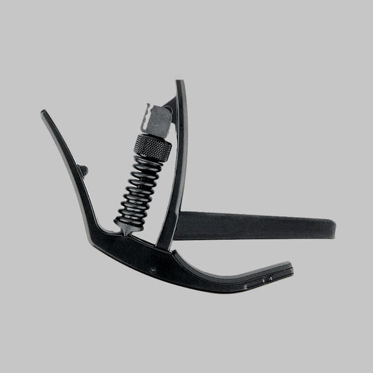 Capodastro para guitarra marca Daddario, color negro