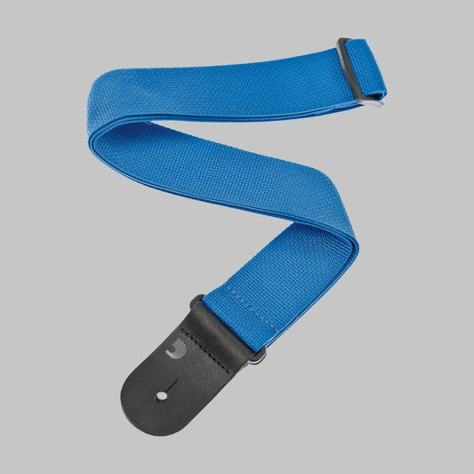 Cincho para guitarra, bajo y regionales marca Daddario serie Standard, color azul