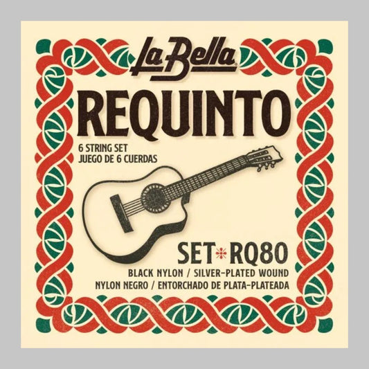Cuerdas para requinto marca La Bella, tensión alta