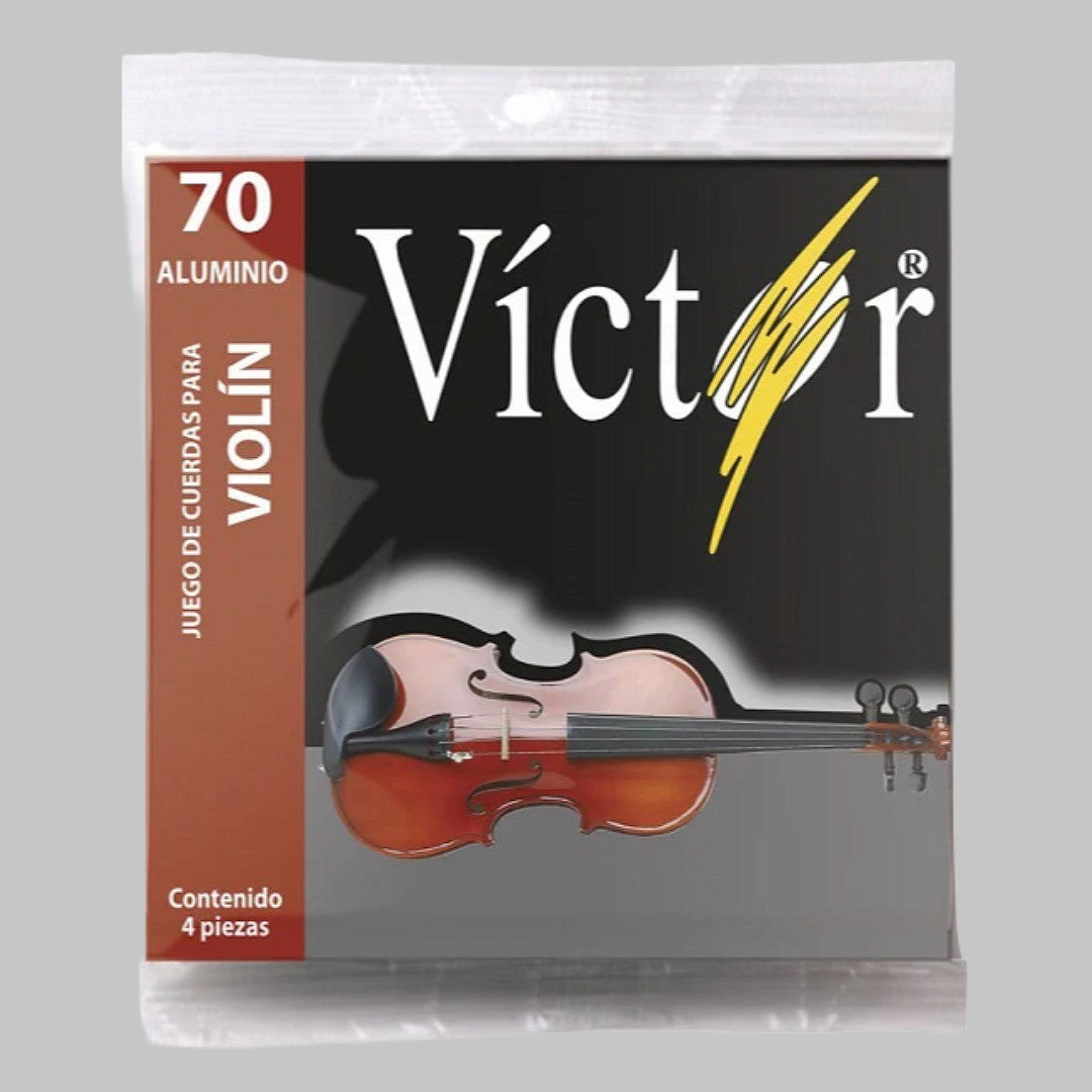 Cuerdas para violín marca Victor, cuerda de acero