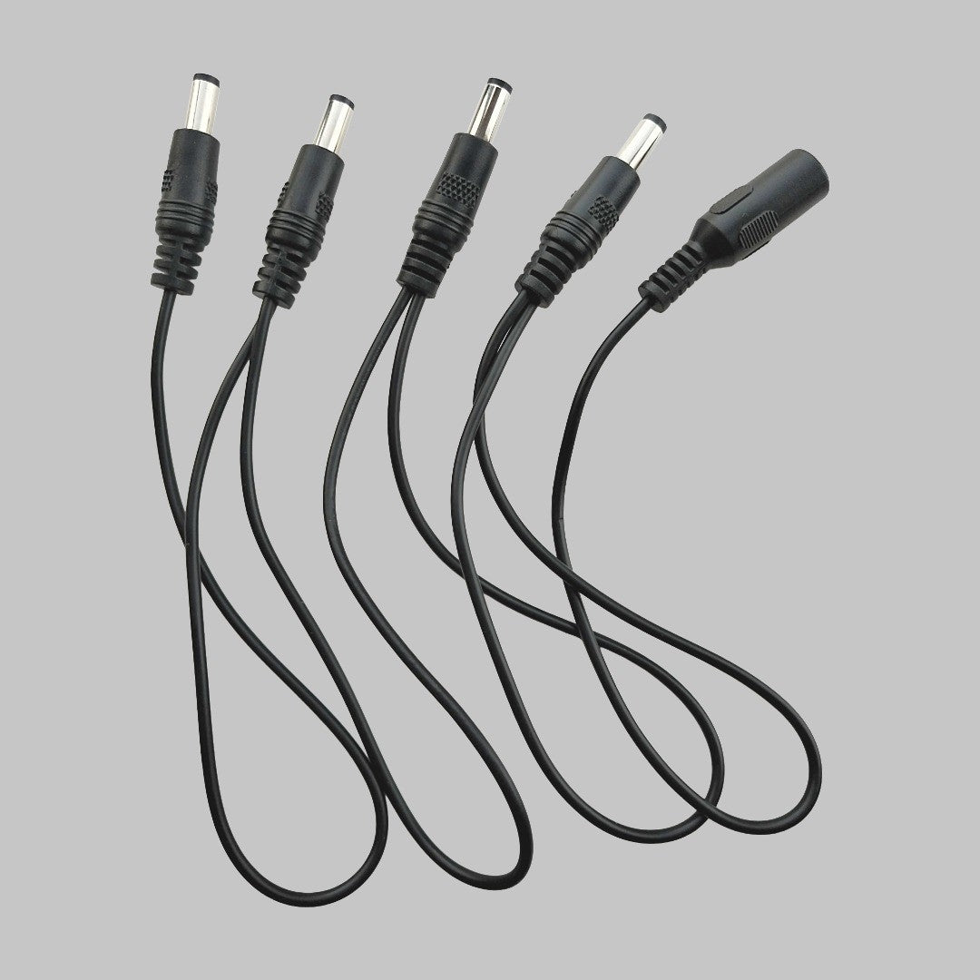 Extensión de 4 vías para fuente de poder DC 9V marca Nux