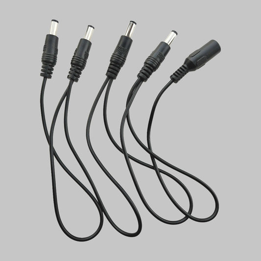 Extensión de 4 vías para fuente de poder DC 9V marca Nux