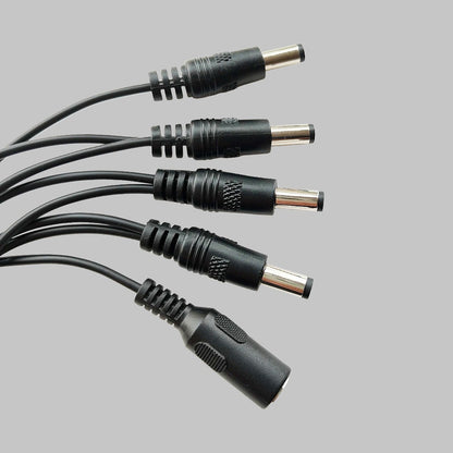 Extensión de 4 vías para fuente de poder DC 9V marca Nux