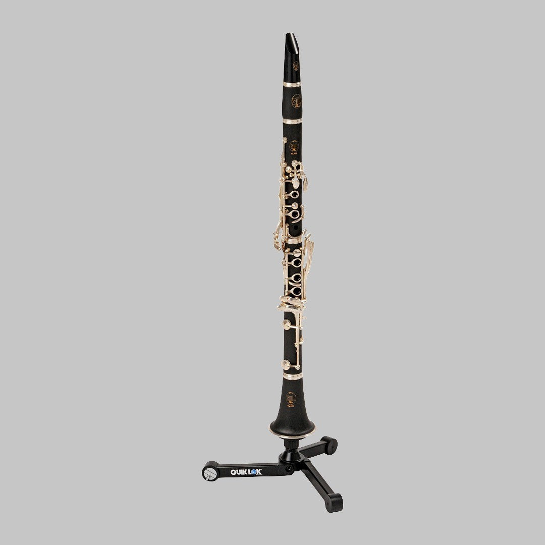 Pedestal para clarinete y flauta marca Quik Lok
